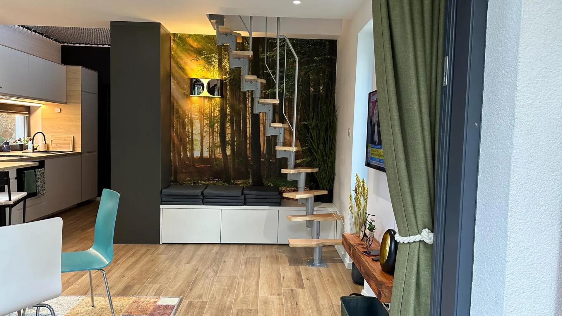 Mezzanine bedroom