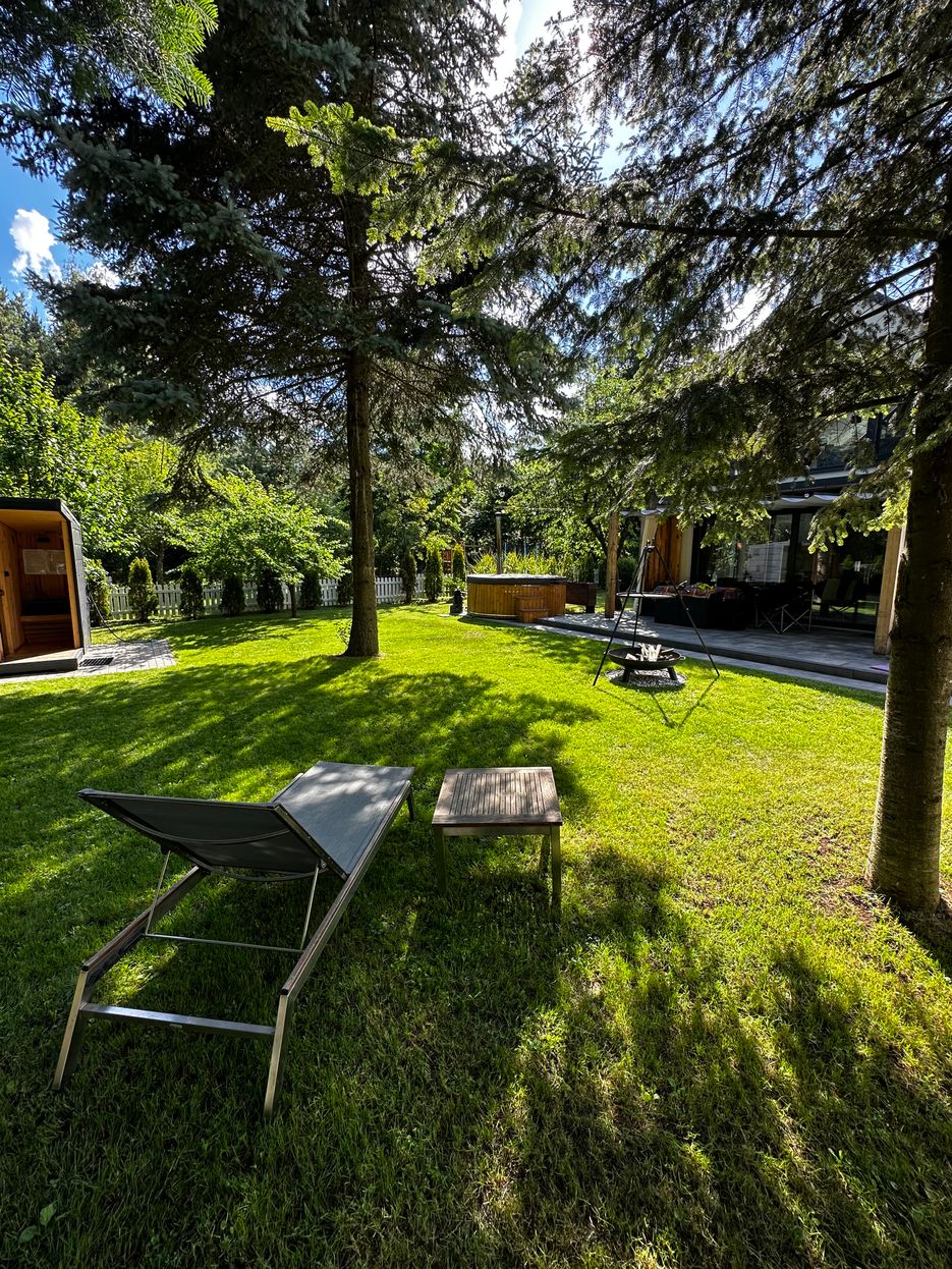 Terrace with BBQ equipment